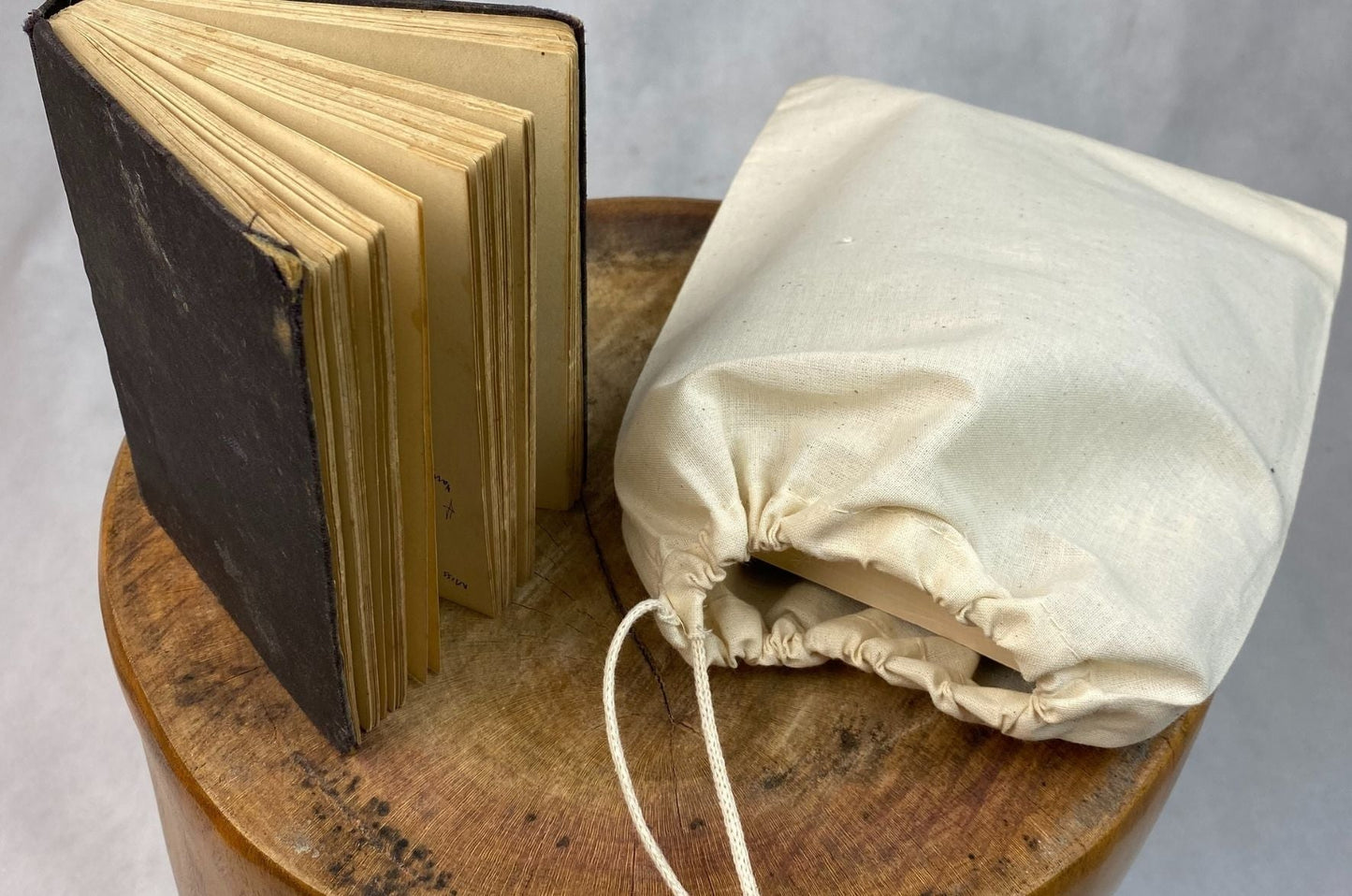 6x10 Inches 100% Organic Cotton Single Drawstring Muslin Bags